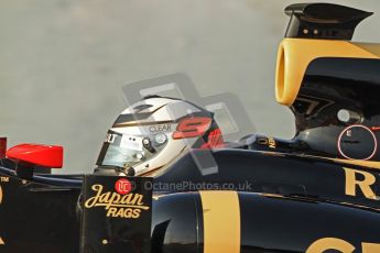 © 2012 Octane Photographic Ltd. Barcelona Winter Test 2 Day 3 - Saturday 3rd March 2012. Lotus E20 - Kimi Raikkonen. Digital Ref : 0233cb7d9337