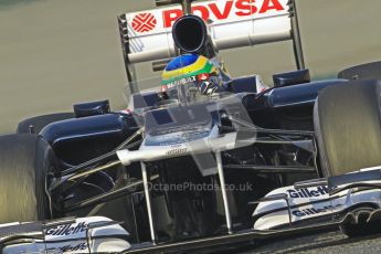 © 2012 Octane Photographic Ltd. Barcelona Winter Test 2 Day 3 - Saturday 3rd March 2012. Williams FW34 - Bruno Senna. Digital Ref : 0233cb7d9350
