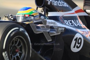 © 2012 Octane Photographic Ltd. Barcelona Winter Test 2 Day 3 - Saturday 3rd March 2012. Williams FW34 - Bruno Senna. Digital Ref : 0233cb7d9479