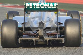 © 2012 Octane Photographic Ltd. Barcelona Winter Test Day 3 - Saturday 3rd March 2012. Mercedes W03 - Nico Rosberg. Digital Ref : 0233cb7d9566