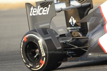 © 2012 Octane Photographic Ltd. Barcelona Winter Test 2 Day 3 - Saturday 3rd March 2012. Sauber C31 - Sergio Perez. Digital Ref : 0233cb7d9628
