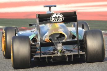 © 2012 Octane Photographic Ltd. Barcelona Winter Test 2 Day 3 - Saturday 3rd March 2012. Caterham CT01 - Heikki Kovalainen. Digital Ref : 0233cb7d9727