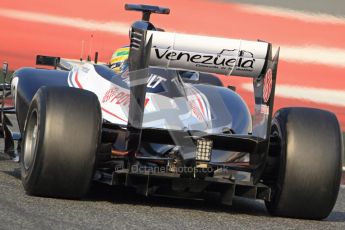 © 2012 Octane Photographic Ltd. Barcelona Winter Test 2 Day 3 - Saturday 3rd March 2012. Williams FW34 - Bruno Senna. Digital Ref : 0233cb7d9739