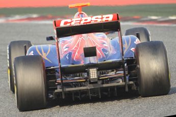 © 2012 Octane Photographic Ltd. Barcelona Winter Test 2 Day 3 - Saturday 3rd March 2012. Toro Rosso STR7 - Daniel Ricciardo. Digital Ref : 0233cb7d9745