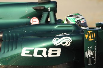 © 2012 Octane Photographic Ltd. Barcelona Winter Test 2 Day 3 - Saturday 3rd March 2012. Caterham CT01 - Heikki Kovalainen. Digital Ref : 0233cb7d9780