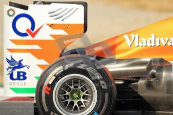 © 2012 Octane Photographic Ltd. Barcelona Winter Test 2 Day 3 - Saturday 3rd March 2012. Force India VJM05 - Paul di Resta. Digital Ref : 0233cb7d9783