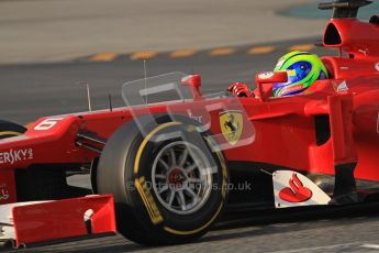 © 2012 Octane Photographic Ltd. Barcelona Winter Test 2 Day 3 - Saturday 3rd March 2012. Ferrari F2012 - Felipe Massa. Digital Ref : 0233lw7d2581