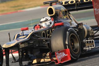 © 2012 Octane Photographic Ltd. Barcelona Winter Test 2 Day 3 - Saturday 3rd March 2012. Lotus E20 - Kimi Raikkonen. Digital Ref : 0233lw7d2657