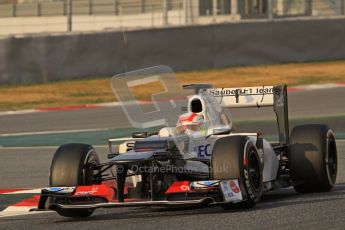 © 2012 Octane Photographic Ltd. Barcelona Winter Test 2 Day 3 - Saturday 3rd March 2012. Sauber C31 - Sergio Perez. Digital Ref : 0233lw7d2739