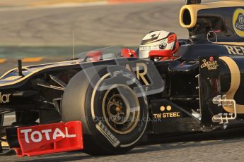© 2012 Octane Photographic Ltd. Barcelona Winter Test 2 Day 3 - Saturday 3rd March 2012. Lotus E20 - Kimi Raikkonen. Digital Ref : 0233lw7d2888