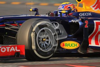 © 2012 Octane Photographic Ltd. Barcelona Winter Test 2 Day 3 - Saturday 3rd March 2012. Red Bull RB8 - Mark Webber. Digital Ref : 0233lw7d2940
