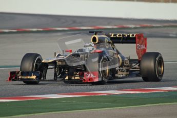 © 2012 Octane Photographic Ltd. Barcelona Winter Test 2 Day 3 - Saturday 3rd March 2012. Lotus E20 - Kimi Raikkonen. Digital Ref : 0233lw7d2970