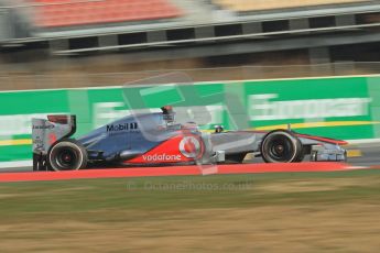 © 2012 Octane Photographic Ltd. Barcelona Winter Test 2 Day 3 - Saturday 3rd March 2012. McLaren MP4/27 - Jenson Button. Digital Ref : 0233lw7d3232