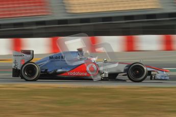 © 2012 Octane Photographic Ltd. Barcelona Winter Test 2 Day 3 - Saturday 3rd March 2012. McLaren MP4/27 - Jenson Button. Digital Ref : 0233lw7d3236