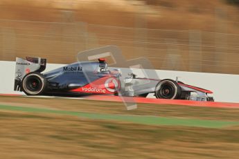 © 2012 Octane Photographic Ltd. Barcelona Winter Test 2 Day 3 - Saturday 3rd March 2012. McLaren MP4/27 - Jenson Button. Digital Ref : 0233lw7d3301