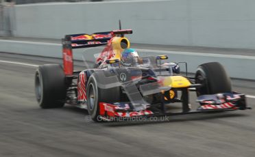 © 2012 Octane Photographic Ltd. Barcelona Winter Test 2 Day 4 - Sunday 4th March 2012. Red Bull RB8 - Sebastian Vettel. Digital Ref : 0234cb1d2790