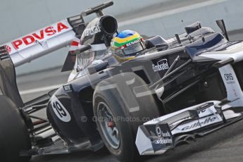 © 2012 Octane Photographic Ltd. Barcelona Winter Test 2 Day 4 - Sunday 4th March 2012. Williams FW34 - Bruno Senna. Digital Ref : 0234cb1d2844