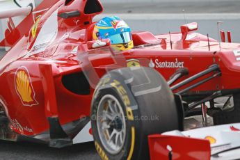 © 2012 Octane Photographic Ltd. Barcelona Winter Test 2 Day 4 - Sunday 4th March 2012. Ferrari F2012 - Fernando Alonso. Digital Ref : 0234cb1d2868