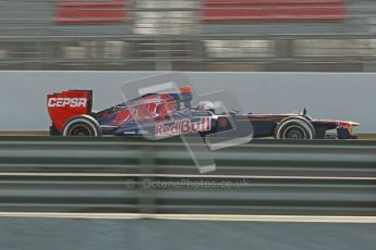 © 2012 Octane Photographic Ltd. Barcelona Winter Test 2 Day 4 - Sunday 4th March 2012. Toro Rosso STR7 - Daniel Ricciardo. Digital Ref :  0234cb1d2917
