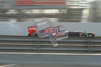 © 2012 Octane Photographic Ltd. Barcelona Winter Test 2 Day 4 - Sunday 4th March 2012. Toro Rosso STR7 - Daniel Ricciardo. Digital Ref :  0234cb1d2931