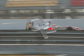 © 2012 Octane Photographic Ltd. Barcelona Winter Test 2 Day 4 - Sunday 4th March 2012. McLaren MP4/27 - Lewis Hamilton. Digital Ref : 0234cb1d2936