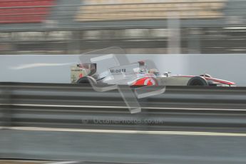 © 2012 Octane Photographic Ltd. Barcelona Winter Test 2 Day 4 - Sunday 4th March 2012. McLaren MP4/27 - Lewis Hamilton. Digital Ref : 0234cb1d2984