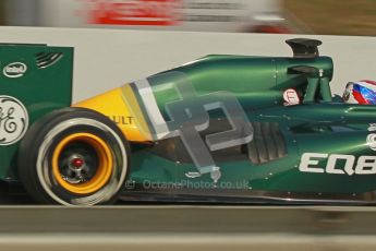 © 2012 Octane Photographic Ltd. Barcelona Winter Test 2 Day 4 - Sunday 4th March 2012. Caterham CT01 - Vitaly Petrov. Digital Ref : 0234cb1d3173