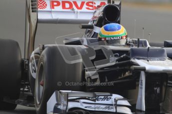 © 2012 Octane Photographic Ltd. Barcelona Winter Test 2 Day 4 - Sunday 4th March 2012. Williams FW34 - Bruno Senna. Digital Ref : 0234cb7d0026
