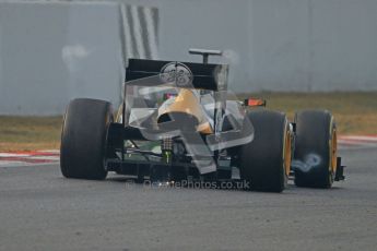 © 2012 Octane Photographic Ltd. Barcelona Winter Test 2 Day 4 - Sunday 4th March 2012. Caterham CT01 - Vitaly Petrov. Digital Ref : 0234cb7d0081