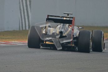 © 2012 Octane Photographic Ltd. Barcelona Winter Test 2 Day 4 - Sunday 4th March 2012. Lotus E20 - Kimi Raikkonen. Digital Ref : 0234cb7d0094