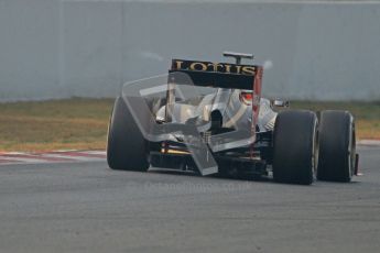 © 2012 Octane Photographic Ltd. Barcelona Winter Test 2 Day 4 - Sunday 4th March 2012. Lotus E20 - Kimi Raikkonen. Digital Ref : 0234cb7d0095