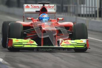 © 2012 Octane Photographic Ltd. Barcelona Winter Test 2 Day 4 - Sunday 4th March 2012. Ferrari F2012 - Fernando Alonso. Digital Ref : 0234cb7d9985