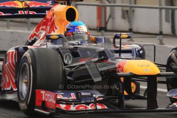 © 2012 Octane Photographic Ltd. Barcelona Winter Test 2 Day 4 - Sunday 4th March 2012. Red Bull RB8 - Sebastian Vettel. Digital Ref : 0234lw7d3776