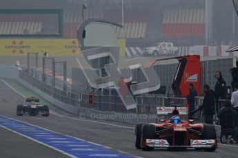 © 2012 Octane Photographic Ltd. Barcelona Winter Test 2 Day 4 - Sunday 4th March 2012. Ferrari F2012 - Fernando Alonso. Digital Ref : 0234lw7d3962