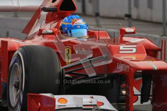 © 2012 Octane Photographic Ltd. Barcelona Winter Test 2 Day 4 - Sunday 4th March 2012. Ferrari F2012 - Fernando Alonso. Digital Ref : 0234lw7d3976