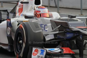 © 2012 Octane Photographic Ltd. Barcelona Winter Test 2 Day 4 - Sunday 4th March 2012. Sauber C31 - Kamui Kobayashi. Digital Ref : 0234lw7d4050