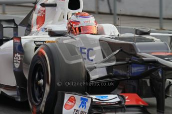 © 2012 Octane Photographic Ltd. Barcelona Winter Test 2 Day 4 - Sunday 4th March 2012. Sauber C31 - Kamui Kobayashi. Digital Ref :  0234lw7d4050