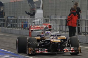 © 2012 Octane Photographic Ltd. Barcelona Winter Test 2 Day 4 - Sunday 4th March 2012. Toro Rosso STR7 - Daniel Ricciardo. Digital Ref : 0234lw7d4108
