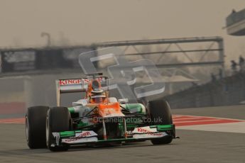 © 2012 Octane Photographic Ltd. Barcelona Winter Test 2 Day 4 - Sunday 4th March 2012. Force India VJM05 - Nico Hulkenberg. Digital Ref : 0234lw7d4219