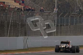 © 2012 Octane Photographic Ltd. Barcelona Winter Test 2 Day 4 - Sunday 4th March 2012. Lotus E20 - Kimi Raikkonen. Digital Ref : 0234lw7d4359