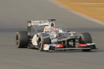 © 2012 Octane Photographic Ltd. Barcelona Winter Test 2 Day 4 - Sunday 4th March 2012. Sauber C31 - Kamui Kobayashi. Digital Ref : 0234lw7d4528