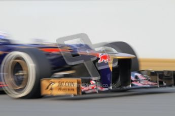 © 2012 Octane Photographic Ltd. Barcelona Winter Test 2 Day 4 - Sunday 4th March 2012. Toro Rosso STR7 - Daniel Ricciardo. Digital Ref : 0234lw7d4535