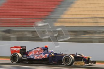 © 2012 Octane Photographic Ltd. Barcelona Winter Test 2 Day 4 - Sunday 4th March 2012. Toro Rosso STR7 - Daniel Ricciardo. Digital Ref : 0234lw7d4591