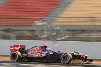 © 2012 Octane Photographic Ltd. Barcelona Winter Test 2 Day 4 - Sunday 4th March 2012. Toro Rosso STR7 - Daniel Ricciardo. Digital Ref : 0234lw7d4591