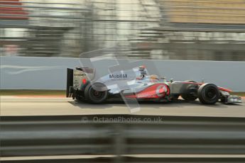 © 2012 Octane Photographic Ltd. Barcelona Winter Test 2 Day 4 - Sunday 4th March 2012. McLaren MP4/27 - Lewis Hamilton. Digital Ref : 0234lw7d4643