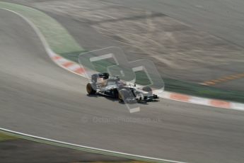 © 2012 Octane Photographic Ltd. Barcelona Winter Test 2 Day 4 - Sunday 4th March 2012. Caterham CT01 - Vitaly Petrov. Digital Ref : 0234lw7d4747