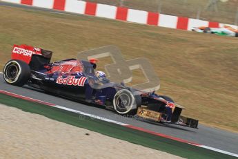 © 2012 Octane Photographic Ltd. Barcelona Winter Test 2 Day 4 - Sunday 4th March 2012. Toro Rosso STR7 - Daniel Ricciardo. Digital Ref : 0234lw7d4811