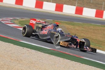 © 2012 Octane Photographic Ltd. Barcelona Winter Test 2 Day 4 - Sunday 4th March 2012. Toro Rosso STR7 - Daniel Ricciardo. Digital Ref : 0234lw7d4881