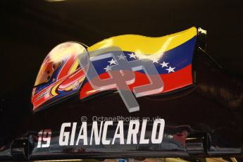 © Octane Photographic Ltd. GP2 Winter testing Barcelona Day 1, Tuesday 6th March 2012. Venezuela GP Lazarus, Giancarlo Senerelli. Digital Ref :