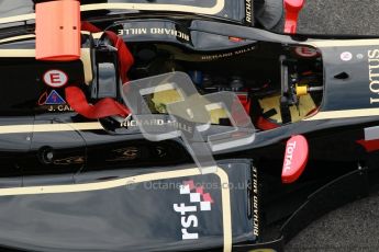 © Octane Photographic Ltd. GP2 Winter testing Barcelona Day 1, Tuesday 6th March 2012. Lotus GP, James Calado, Racing Steps. Digital Ref :